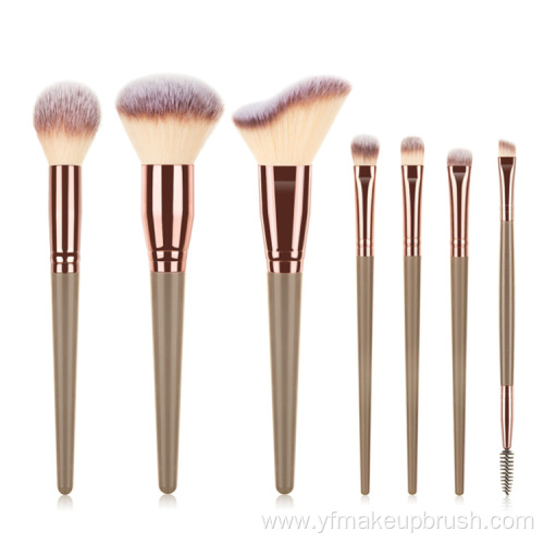 Wooden double ended Make Up Brushes Makeup Set